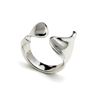 18107-R Lineargent Zilveren ring fantasie maat 18.5