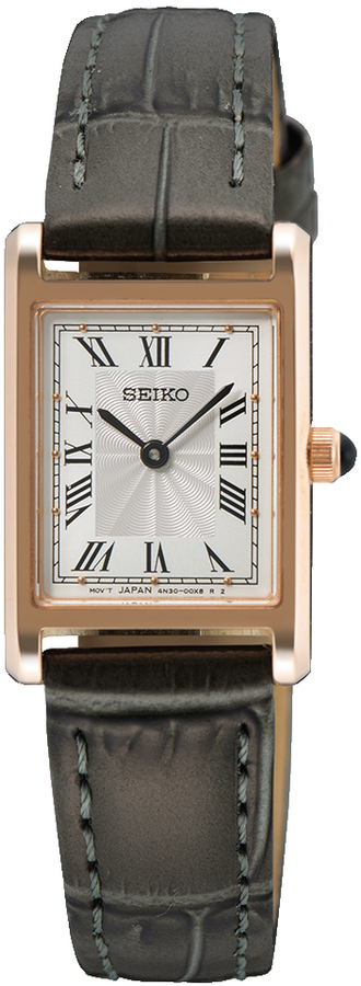 Seiko dameshorloge leder band