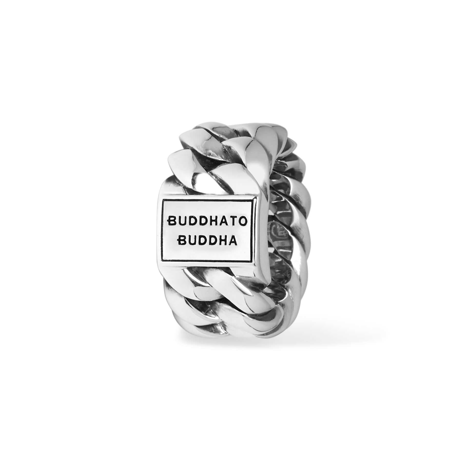 Buddha to Buddha Chain Ring Zilver - Afbeelding 2