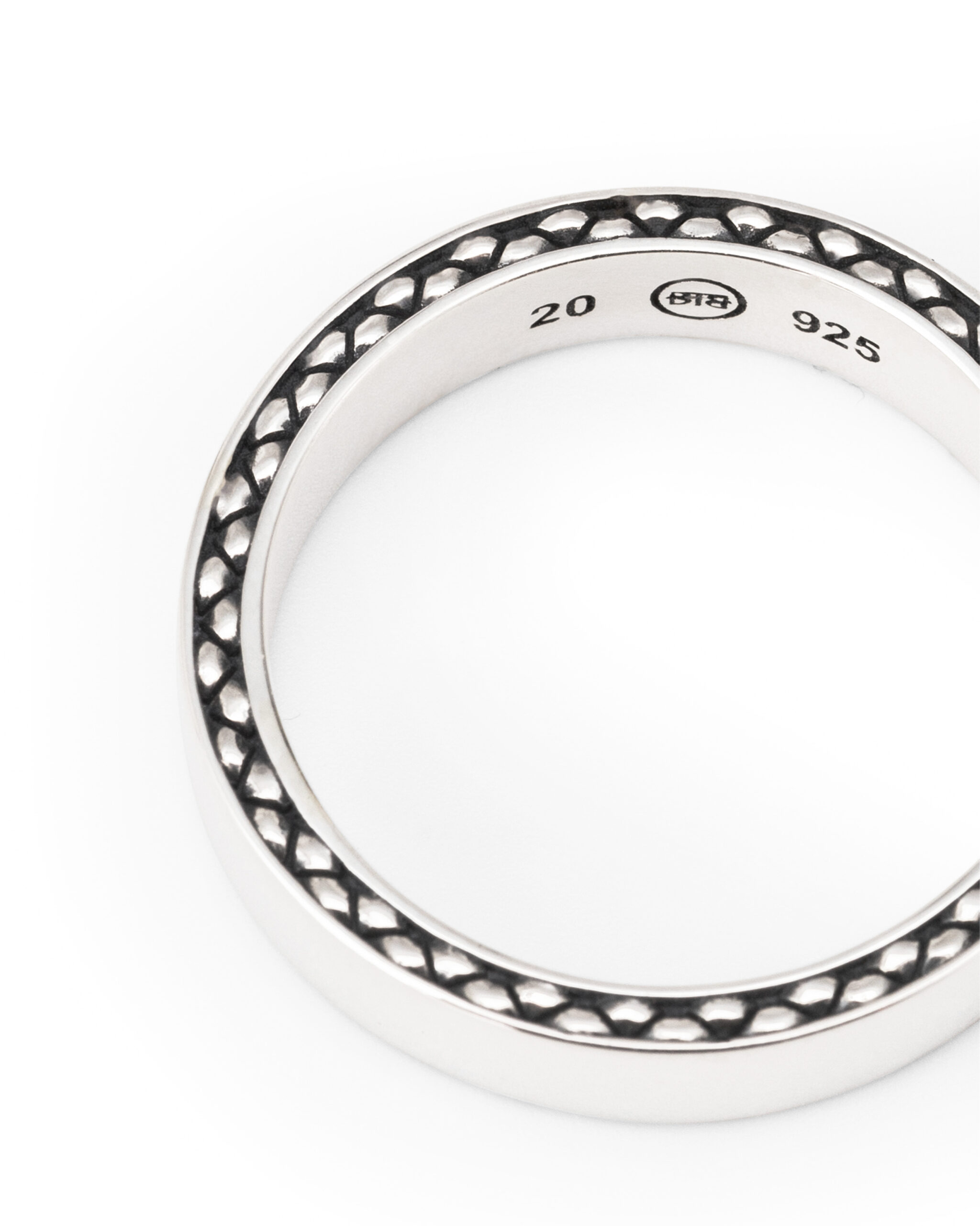 George small smooth ring zilver maat 18 - Afbeelding 2