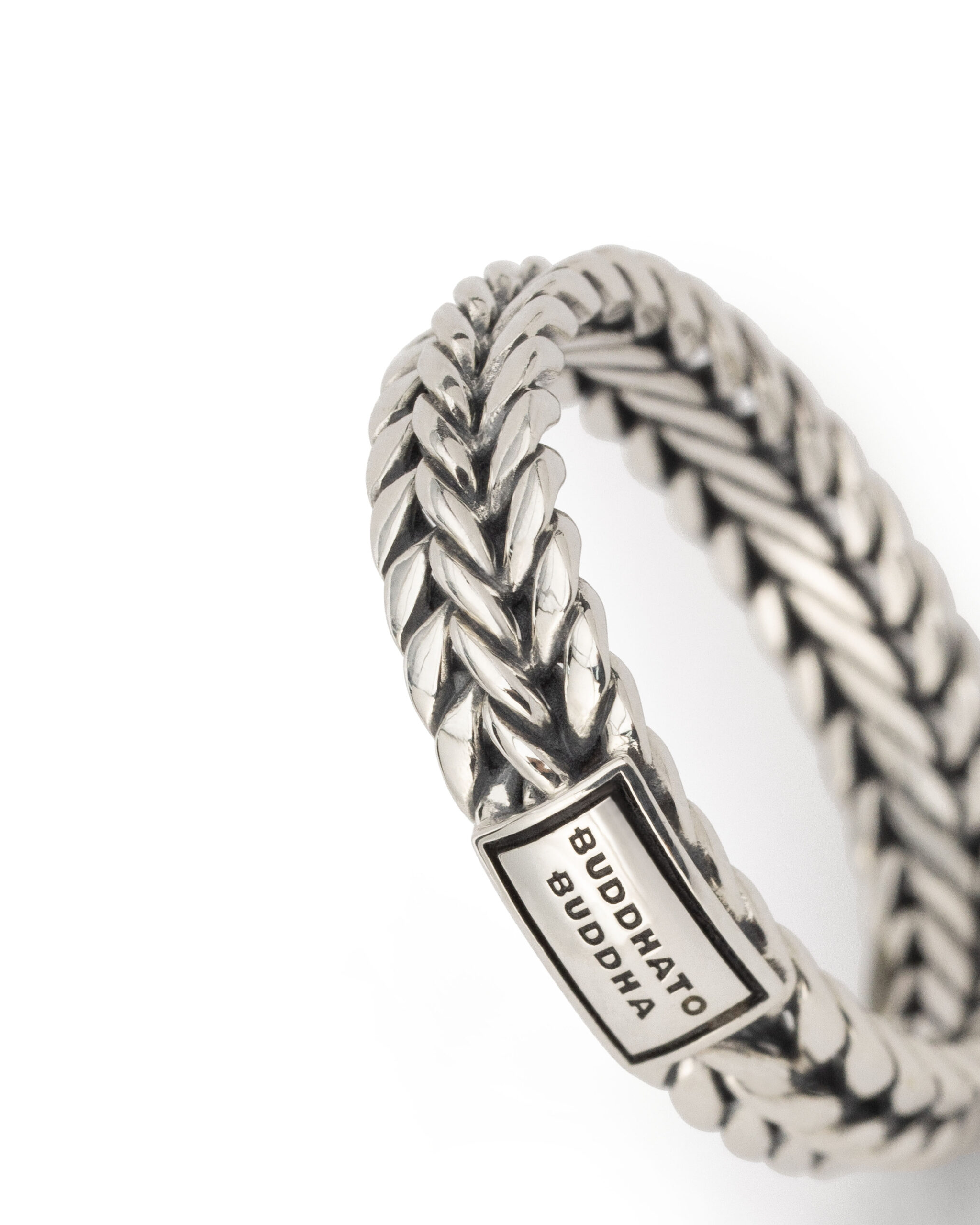 Buddha to Buddha Nurul xs ring zilver maat 17.5 - Afbeelding 2