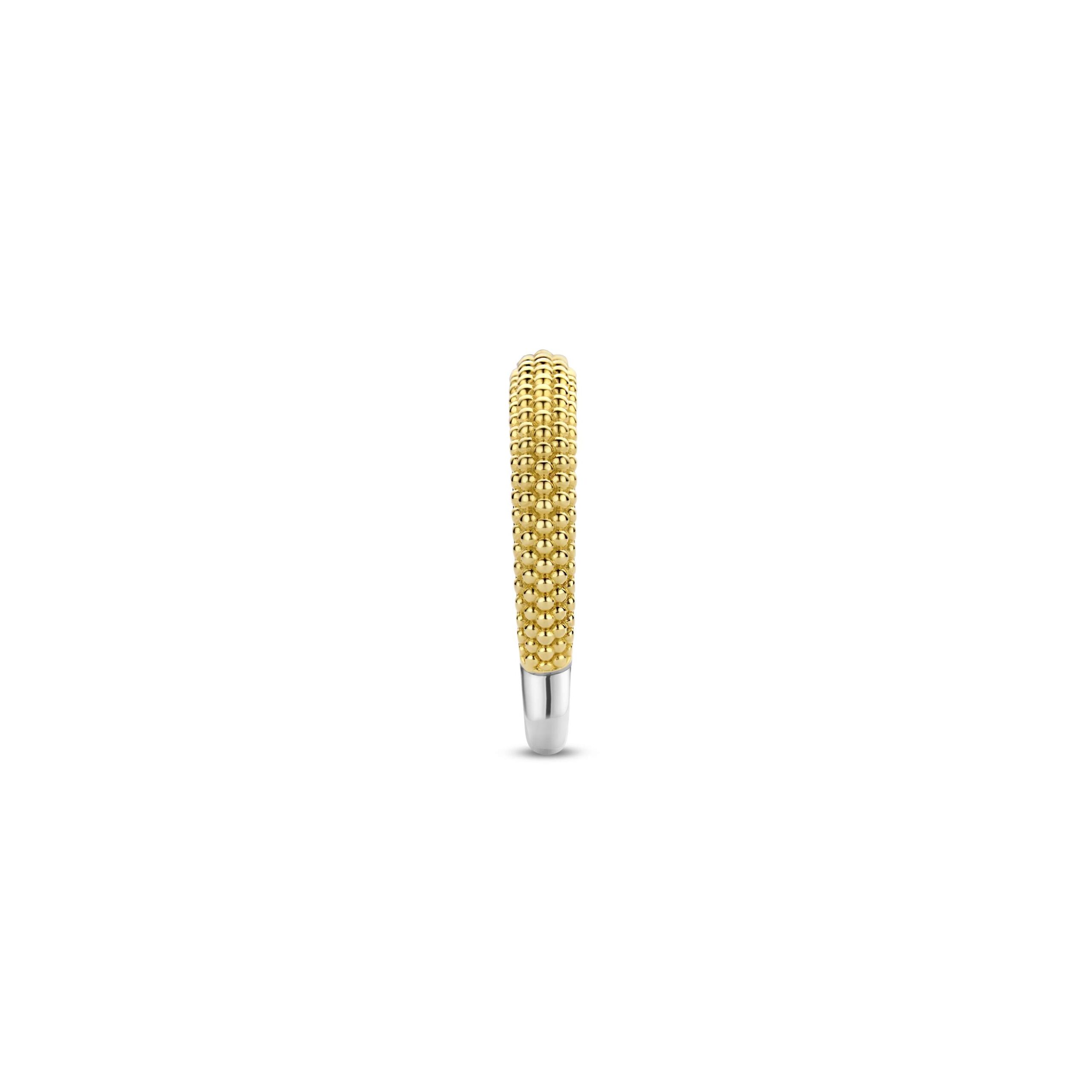 Tisento ring goud op zilver maat 56 - Afbeelding 2