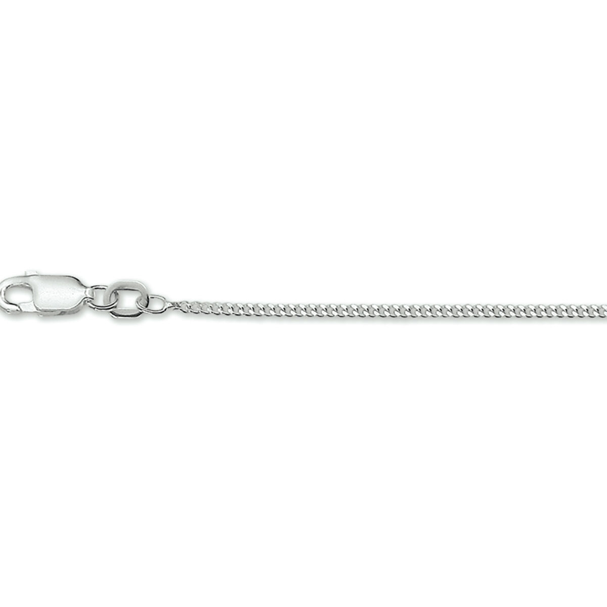 zilver collier gourmet 60 cm 1,0 mm