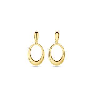 40.32347 KA oorhangers 22mm 14kt