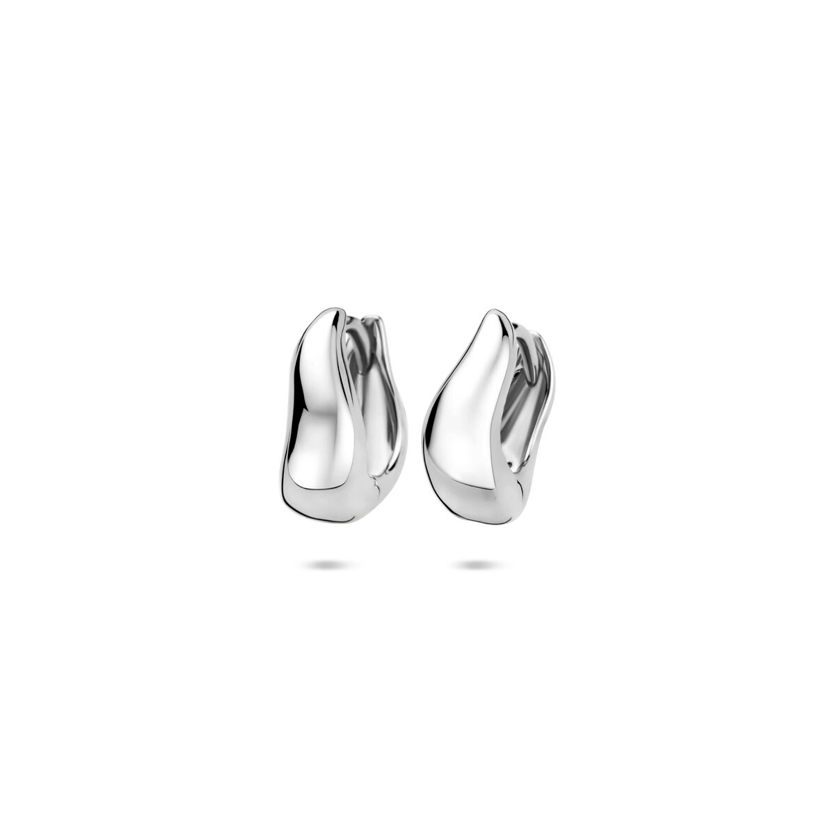 zilveren klapoorringen 12mm