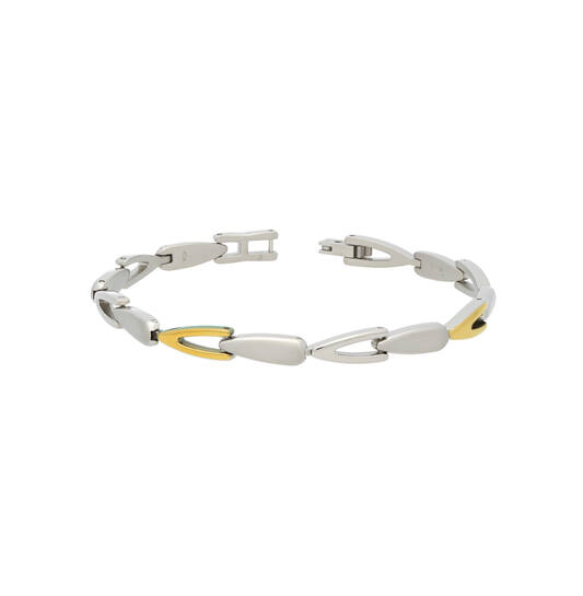 Boccia armband titanium bicolor 17-20 cm