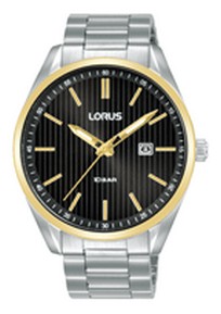 Lorus herenhorloge staal witte wijzerplaat