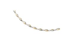 Boccia bicolor collier titanium