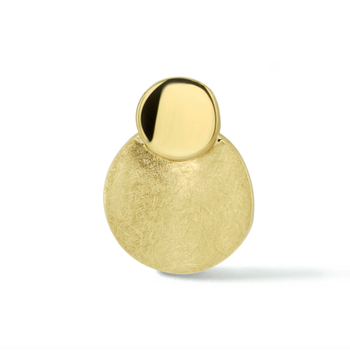 Gouden fantasie hanger mat/glans