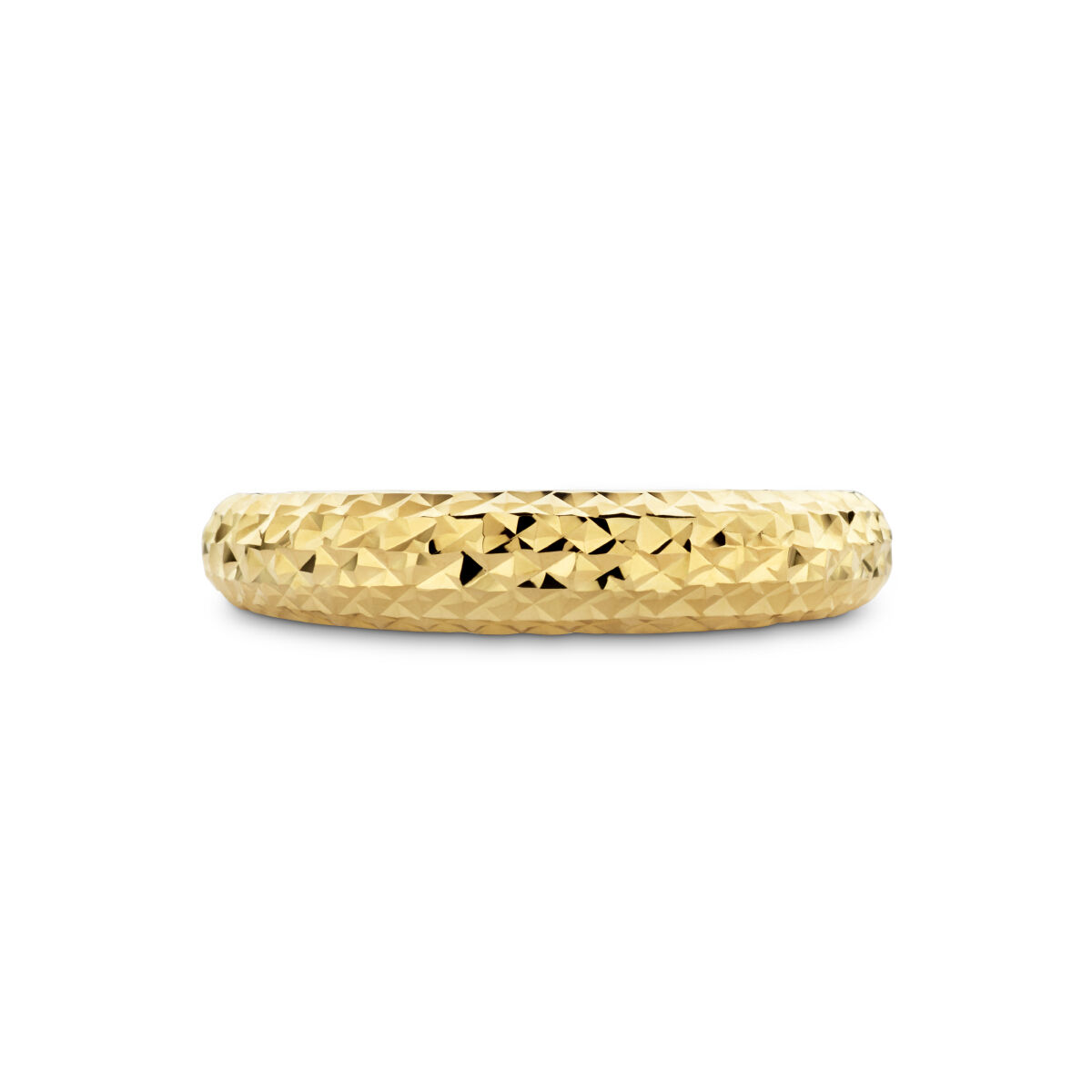 gouden ring gediamanteerd mt 17,25 - Afbeelding 4