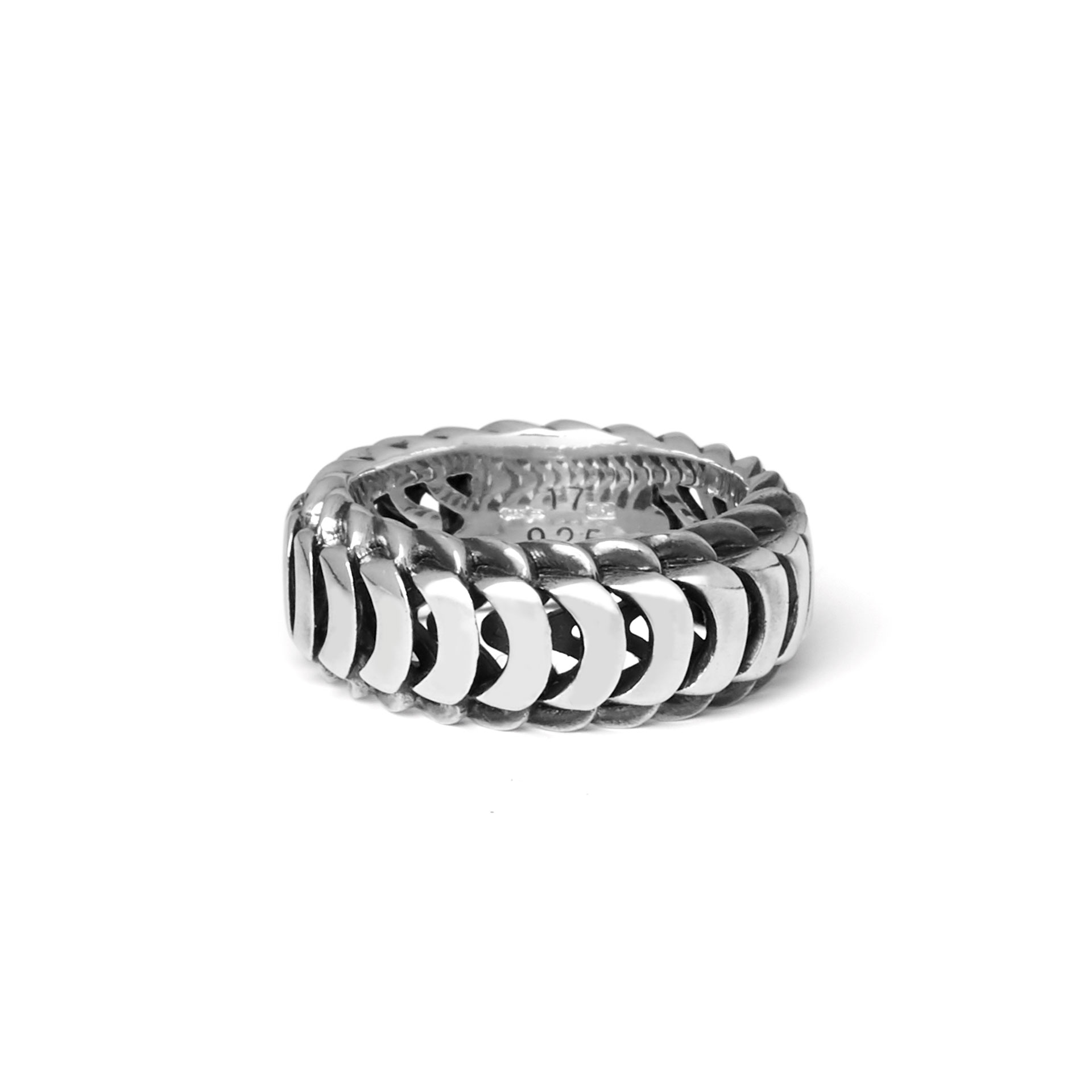 Buddha to Buddha Lars smal ring zilver - Afbeelding 3