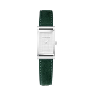 Herbelin Antarés leren band groen suede