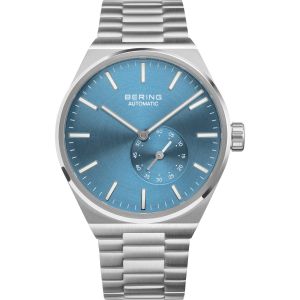 Bering heren horloge lichtblauw automaat Polar Bear International edition