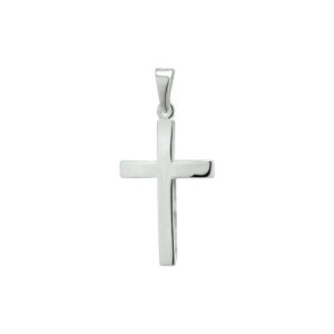 Zilveren hanger kruis