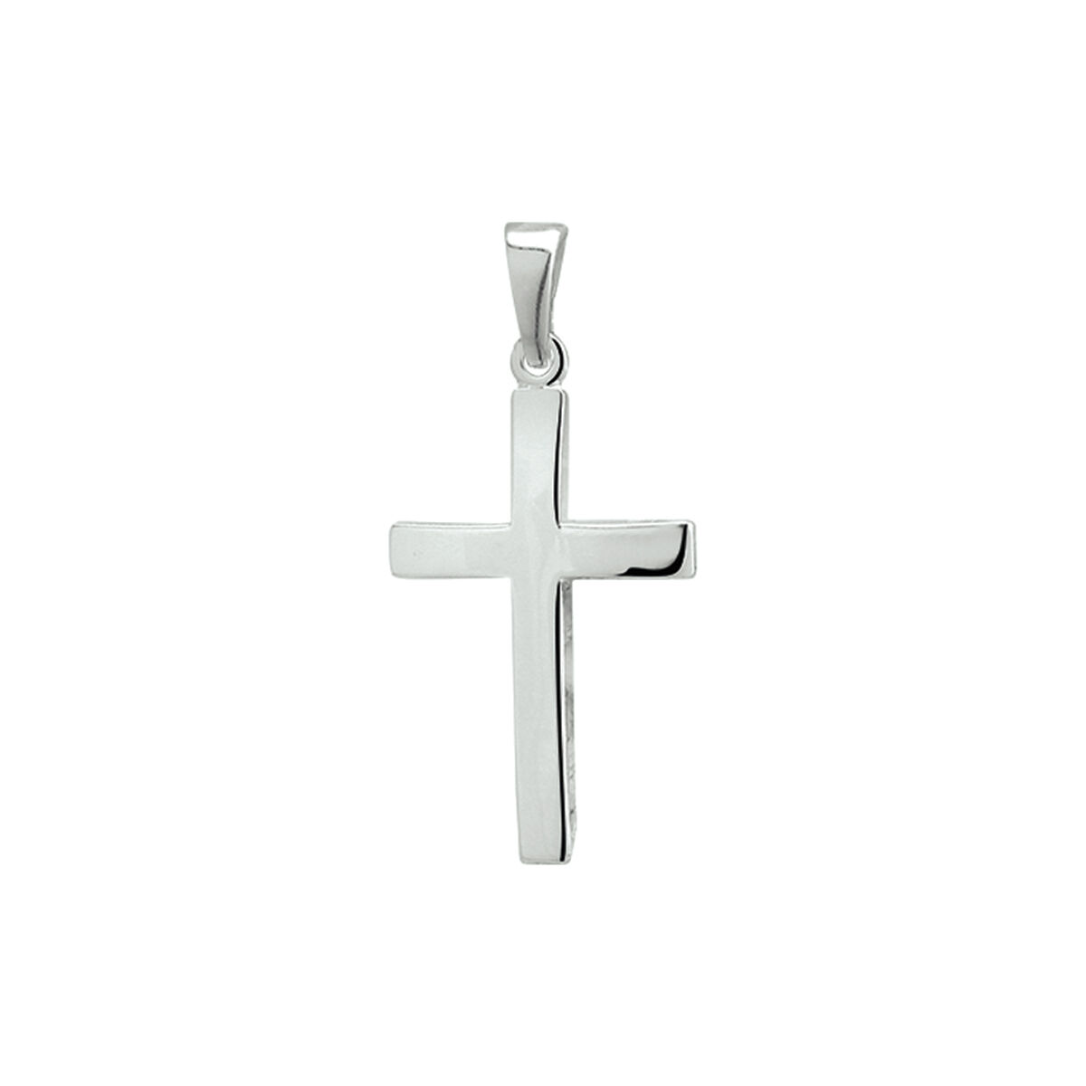 Zilveren hanger kruis