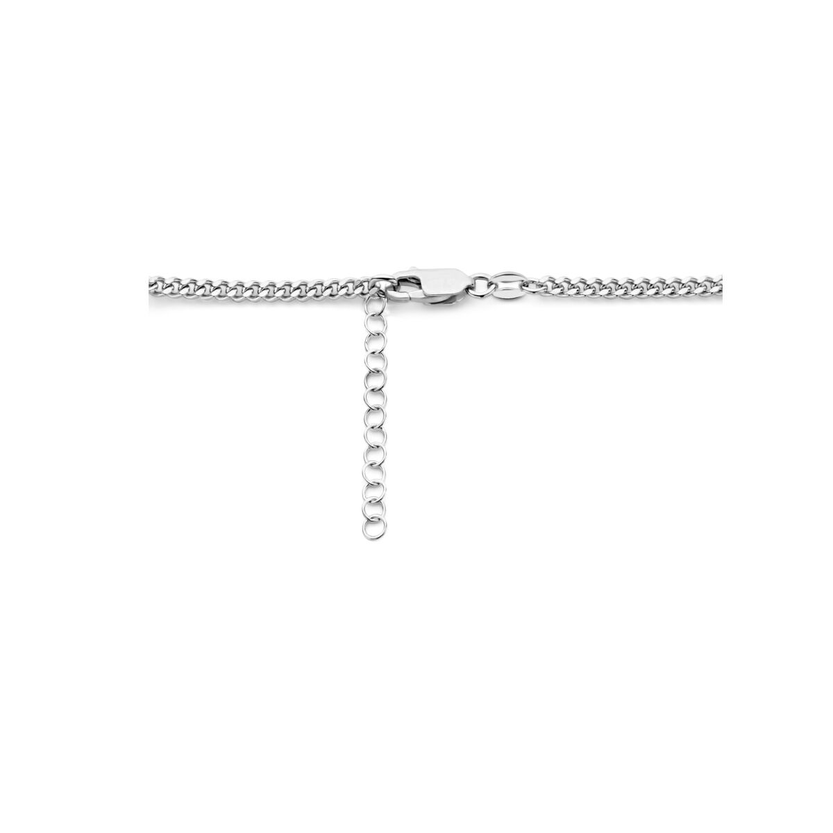 Zilveren collier gourmette paperclip 42-45 cm13.34557 KA Zilveren collier gourmette paperclip 42-45 cm - Afbeelding 2