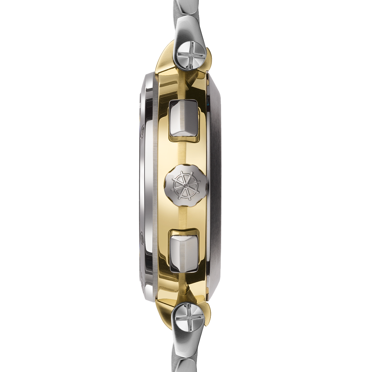 Herbelin bicolor dameshorloge Newport chrono - Afbeelding 4