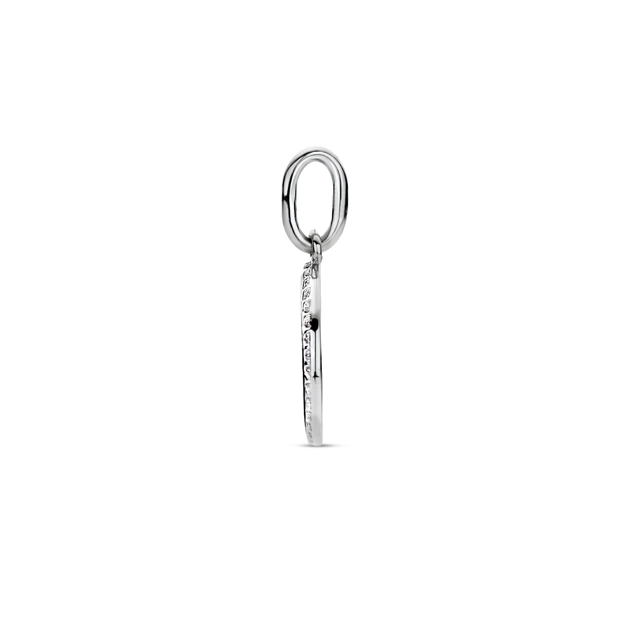 zilveren hanger zodiac tweeling zirkonia - Afbeelding 3