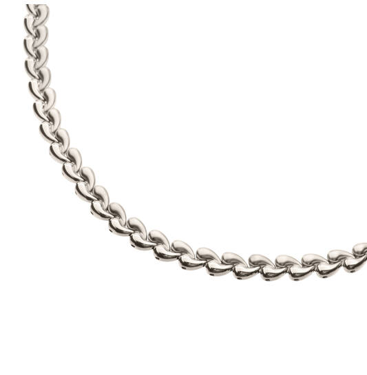 Boccia collier titanium