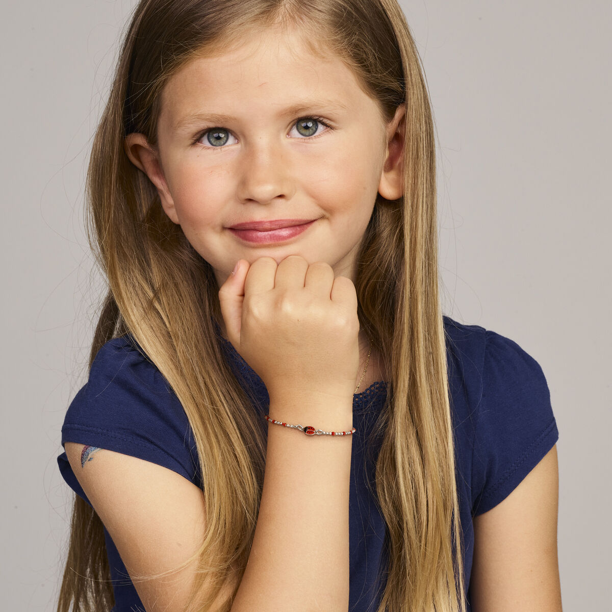 armband kind lieveheerstbeestje 13+3 cm - Afbeelding 2