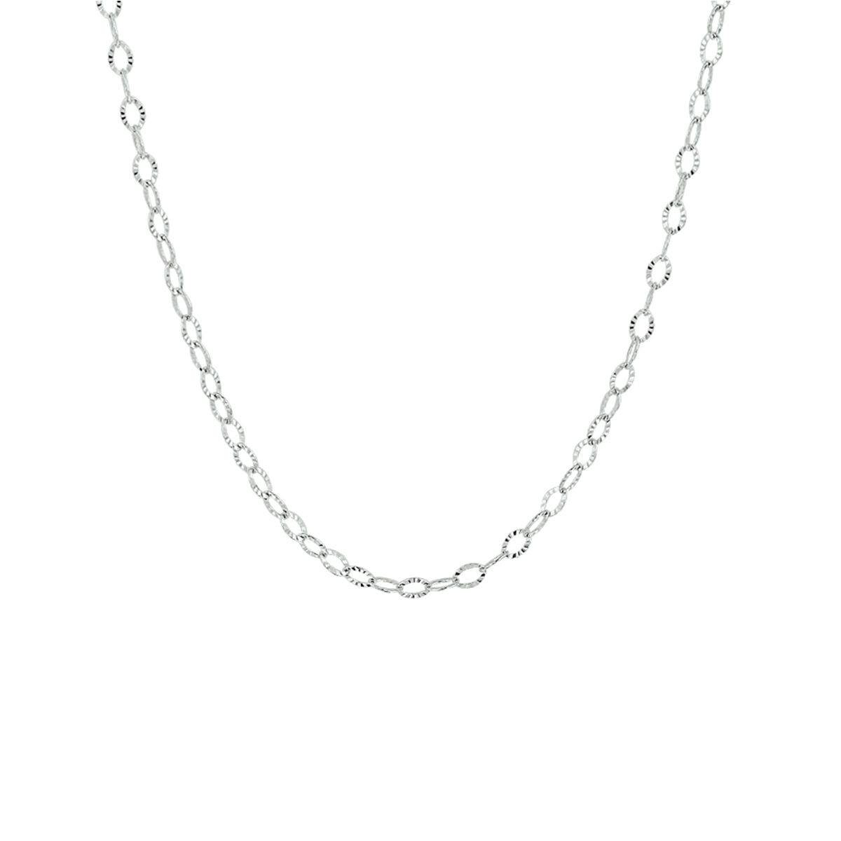 Zilveren collier fantasie 2,3 mm 40-44cm