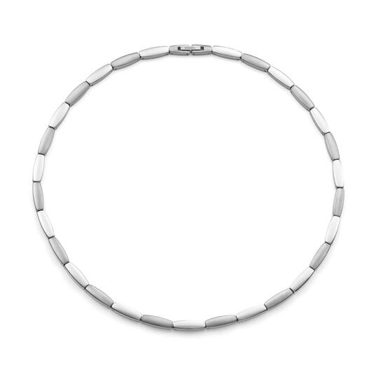Boccia collier titanium
