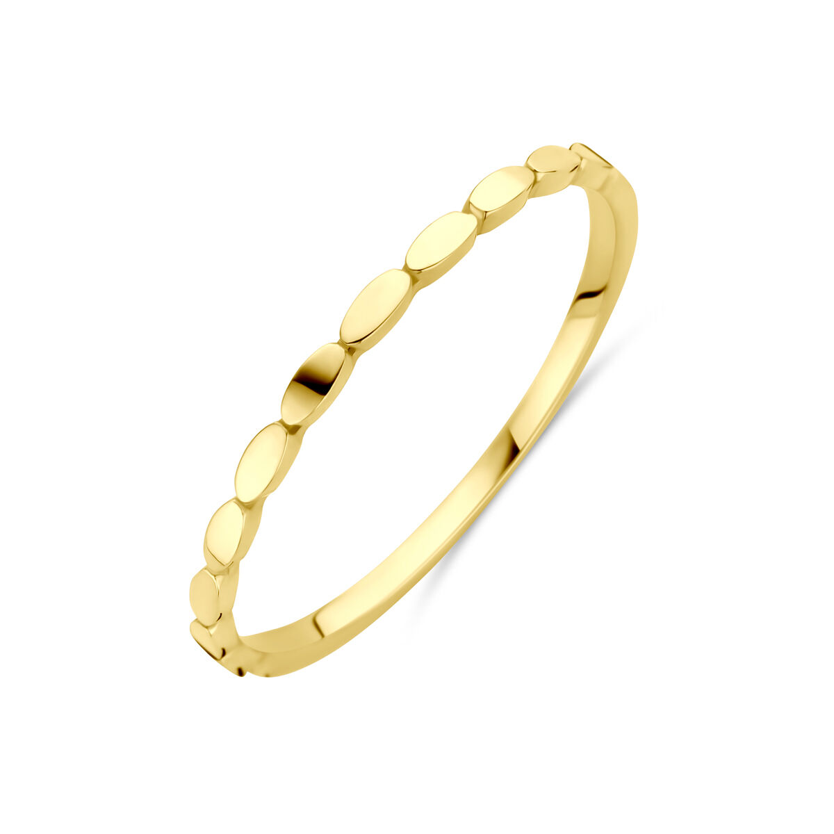 Geelgoud fantasiering 1.5mm maat 17.25