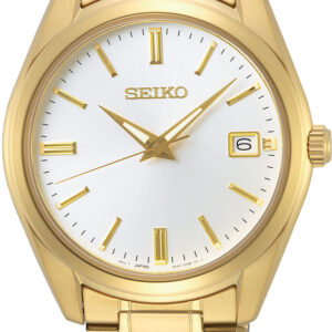Seiko Herenhorloge goudkleurig staal