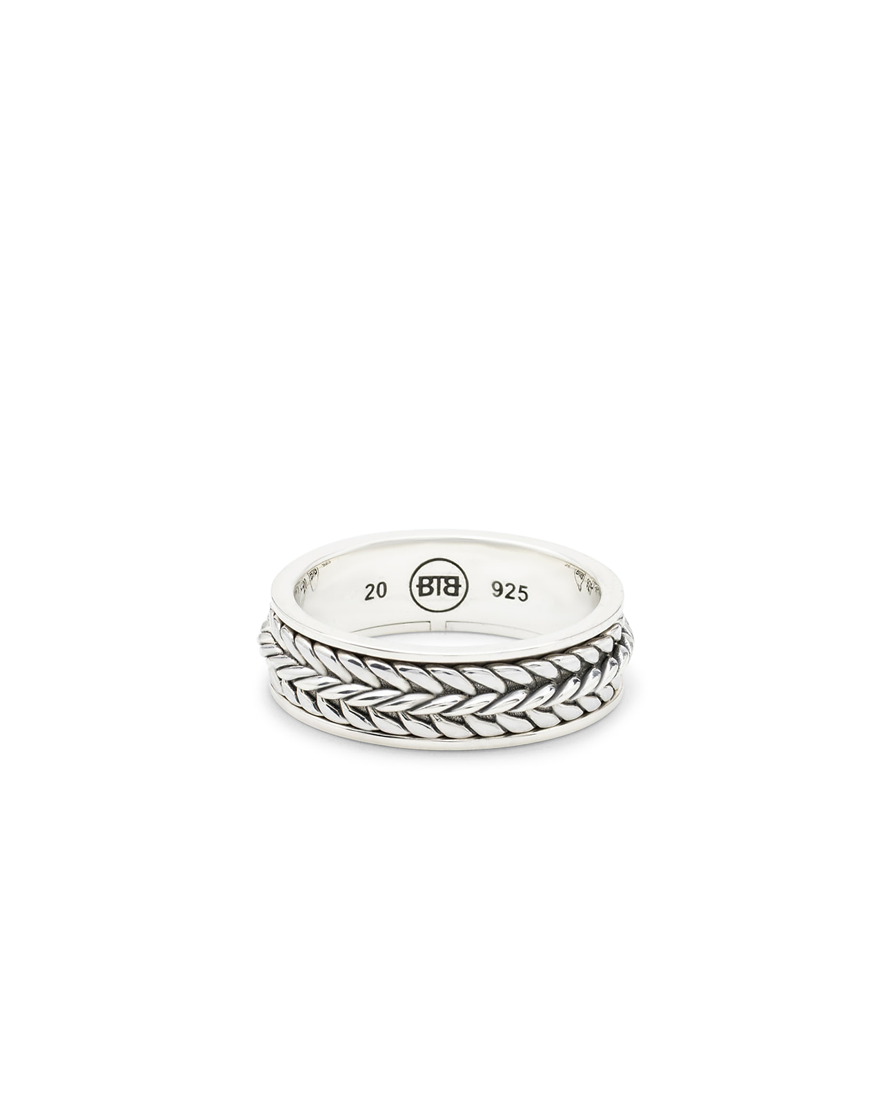 Buddha to Buddha Spinning Nurul XS Ring Silver maat 19