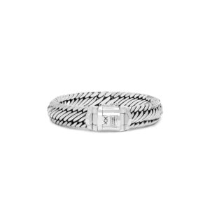 Buddha to Buddha armband Edwin/ben zilver maat F