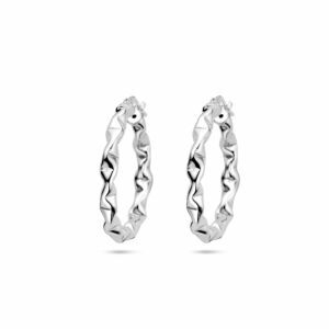 Zilveren oorringen 3.5 mm