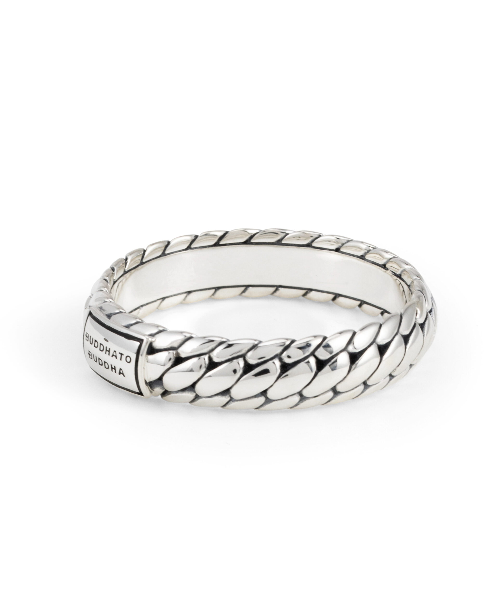 Buddha To Buddha Ben XS Ring Silver maat 17 - Afbeelding 4