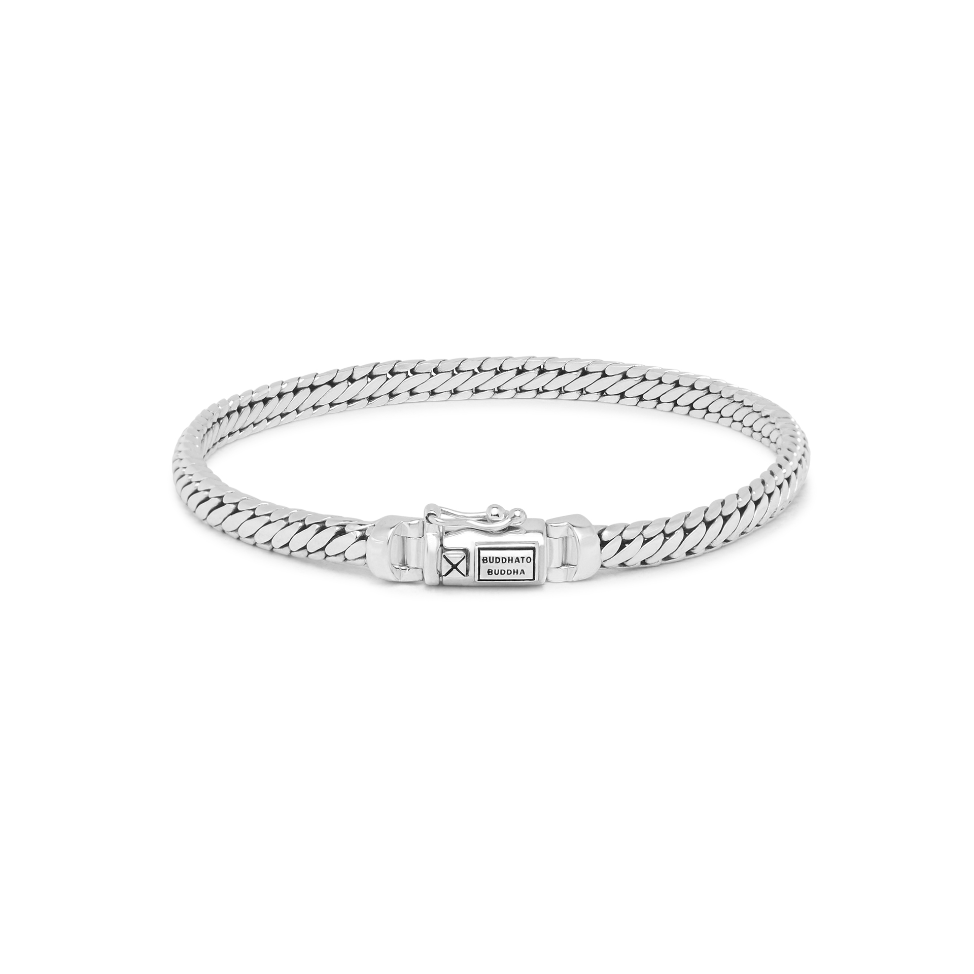 Buddha to Buddha armband Ben Mini zilver Maat C+