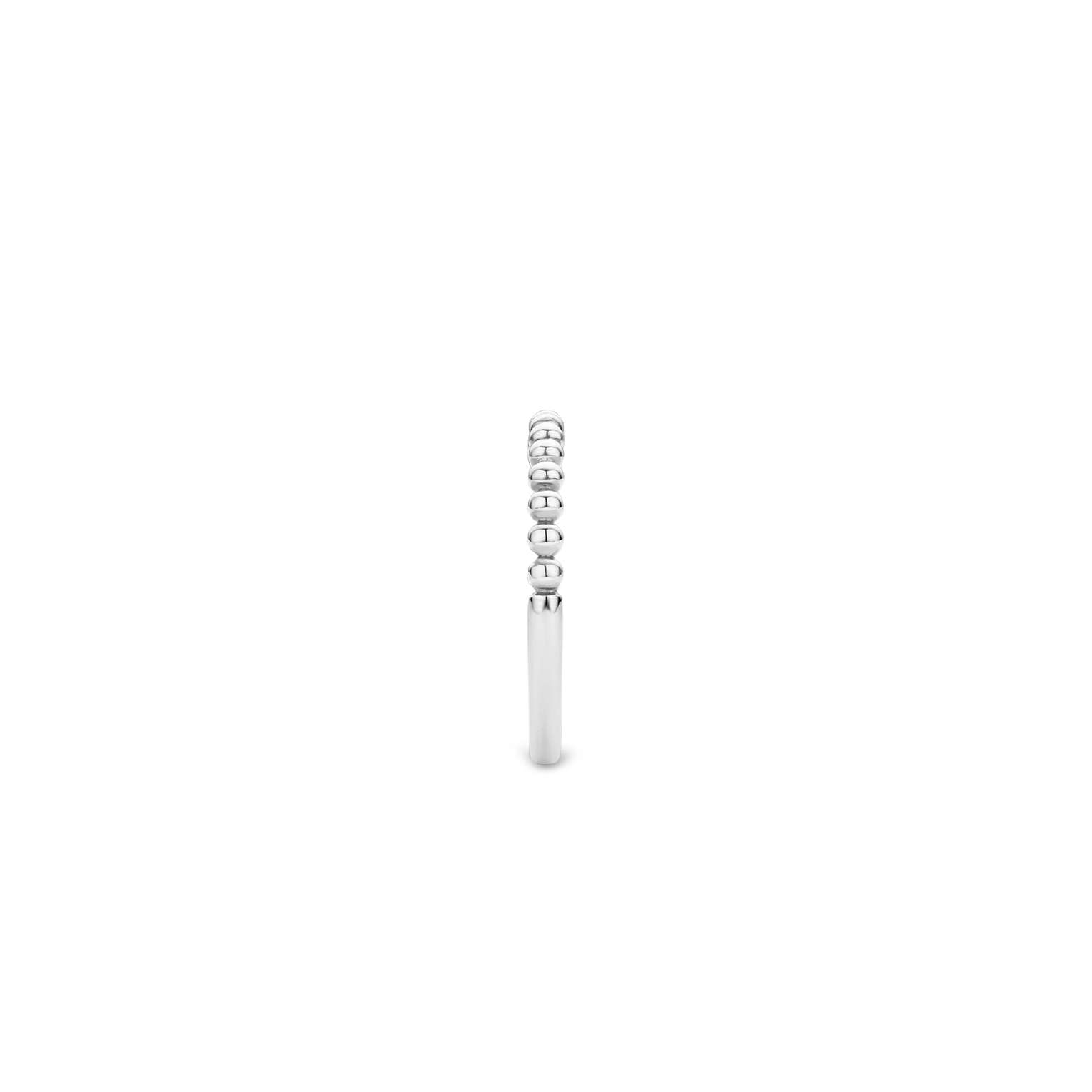 Tisento zilver ring bolletjes maat 52 - Afbeelding 2