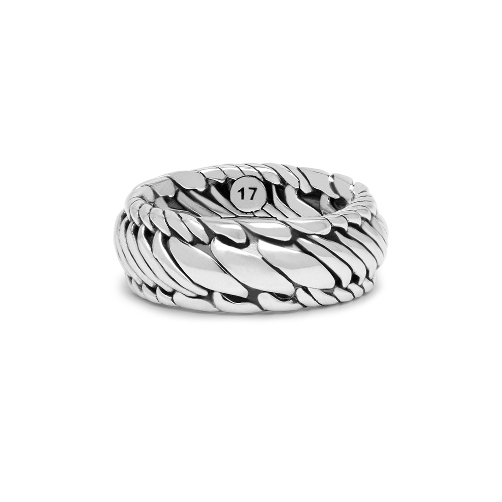 Buddha to Buddha Edwin/Ben small ring zilver - Afbeelding 3