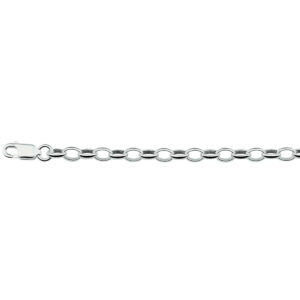 Zilveren armband jasseron 18cm
