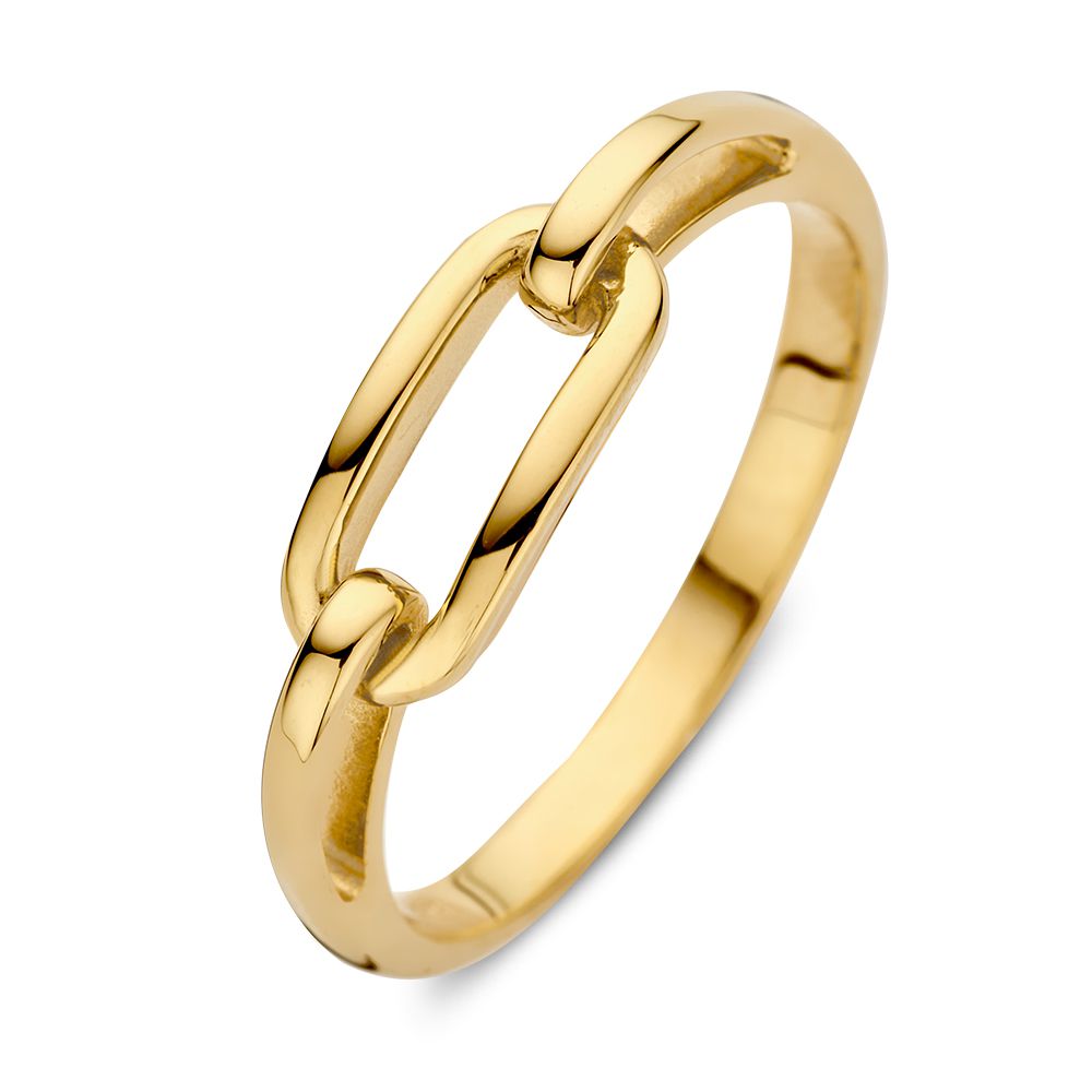 Excellent Geelgouden Ring maat 56