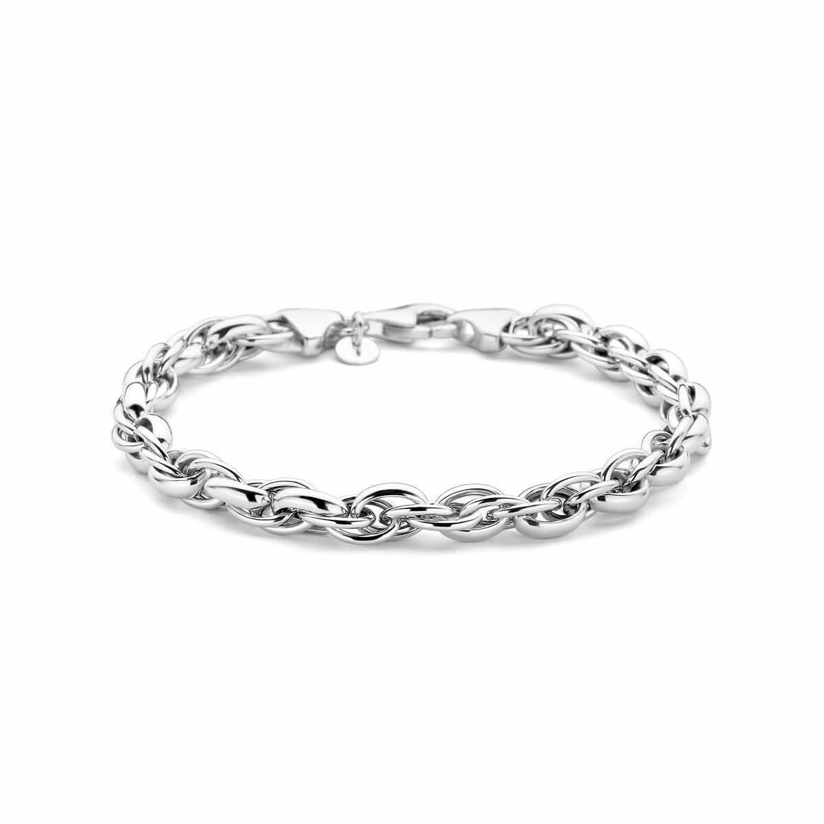 Ziveren armband fantasie 19cm 6.5mm