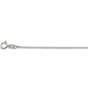 Zilveren gourmet collier 38cm 1,2mm