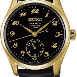 Seiko Herenhorloge automaat Urushi lak zwart
