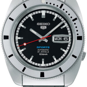 Seiko 5 horloge automaat staal Limited Edition + extra band 100m WR