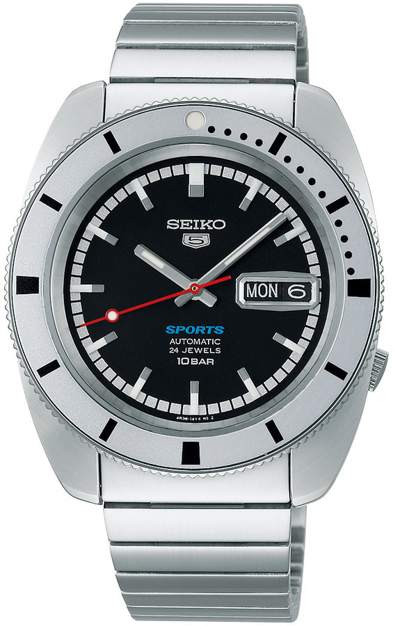 Seiko 5 horloge automaat staal Limited Edition + extra band 100m WR