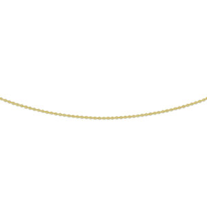 Geelgouden collier anker 42 cm 0.8mm