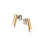 Boccia Titanium Oorstekers Verguld