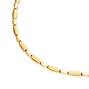 Boccia Titanium Collier verguld poli/mat