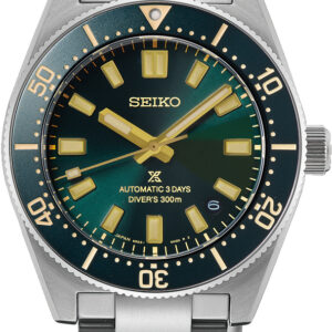 Seiko Prospex Herenhorloge staal groen met extra band Limited Edition