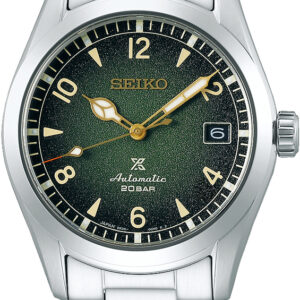 Seiko prospex automaat staal groen 200m WR