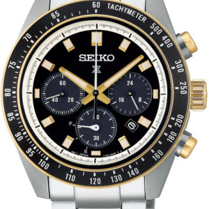 Seiko Prospex Speedtimer Solar staal band 100m WR