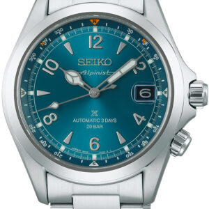 Seiko staal herenhorloge stalen band automatic alpinist 200m WR