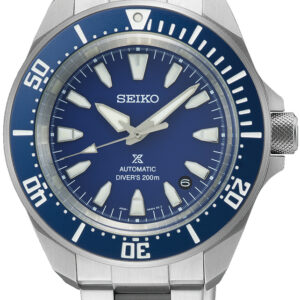Seiko prospex automaat staal blauw 200m WR